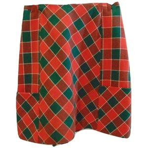 Vintage 70's Di Finni School Girl Mini Skort Sz 10